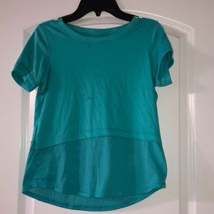 Used cyan athletic works shirt!